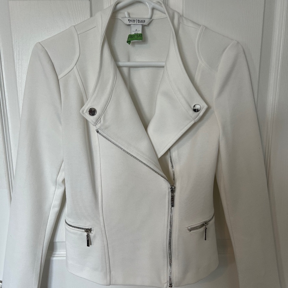 WHBM White Jacket